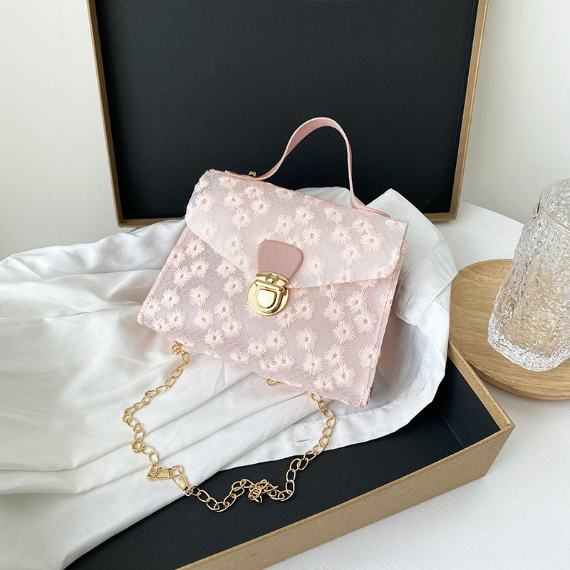 Wholesale PU Small Daisy Handbag